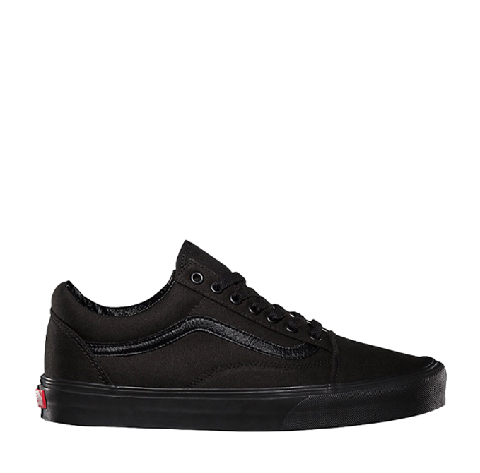 Vans Mens Old Skool - Black Mono