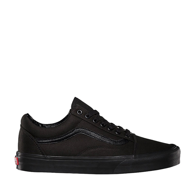 Vans Youths Old Skool - Black Mono