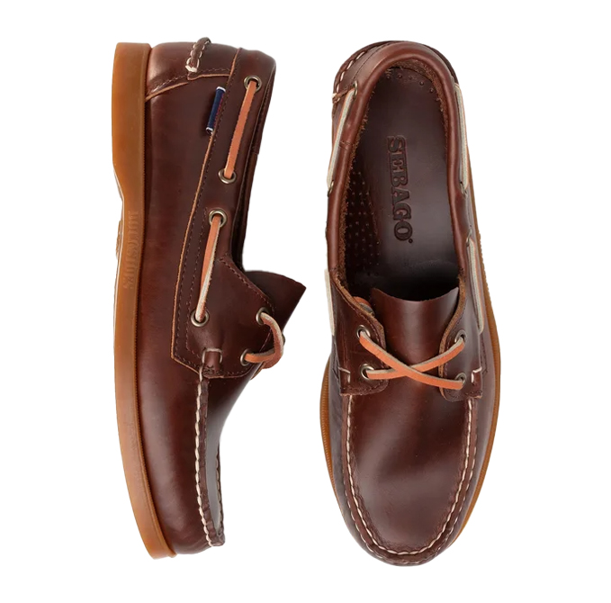 Sebago Dockside Portland Wax - Brown Honey(A20)