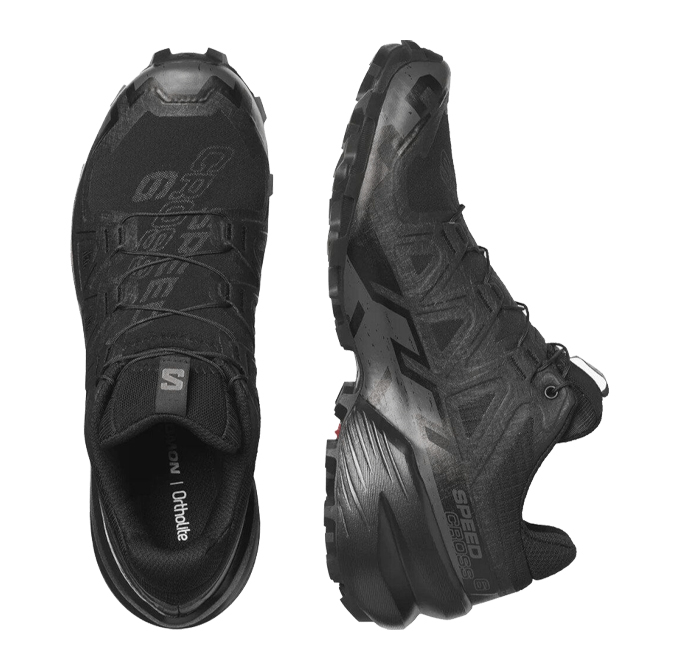 Salomon Speedcross 6 Trail Running - Black Mono