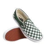 Vans Classic Checkerboard Youths Slip-On Green – Brandzz South Africa