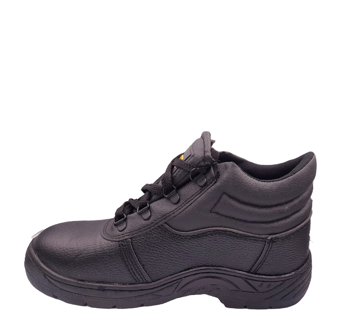 Powerland Mens Safety Lace Up Shoes Black – Brandzz South Africa