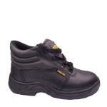 Powerland Mens Safety Lace Up Shoes in Black, available at Brandzz South Africa.