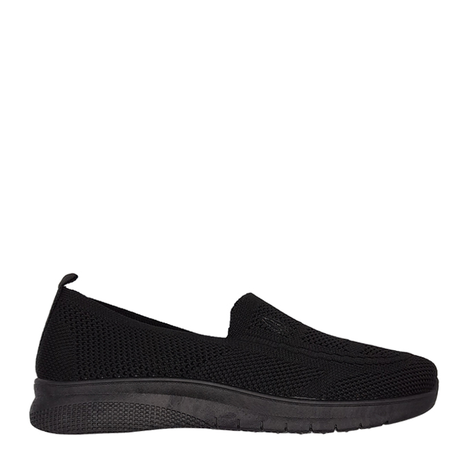 Hush Puppies Soft Rimba Sneakers in black, offering style and comfort for women in South Africa.