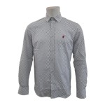 Polo Geometric Printed Mens Shirt