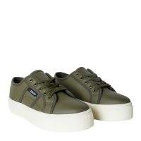 Soviet Rosewood Platform Ladies Sneakers