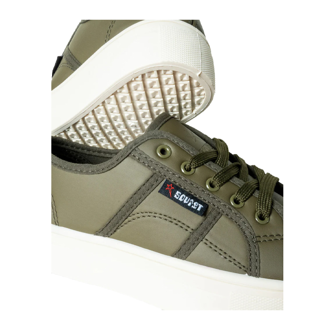Soviet Rosewood Platform Ladies Sneakers