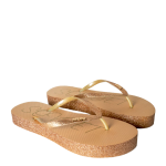 Brandzz Soviet Perry Ladies Sandals in Beige, designed for comfort, style, and everyday summer wear.