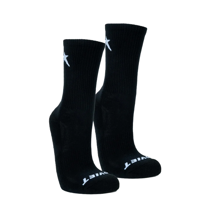 Soviet Blackbird Cotton Socks