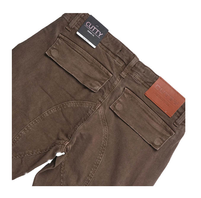 Cutty Vin Men's Jeans - Chocolate