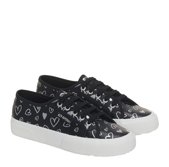 Superga 2750 Faux Leather Ladies Sneakers