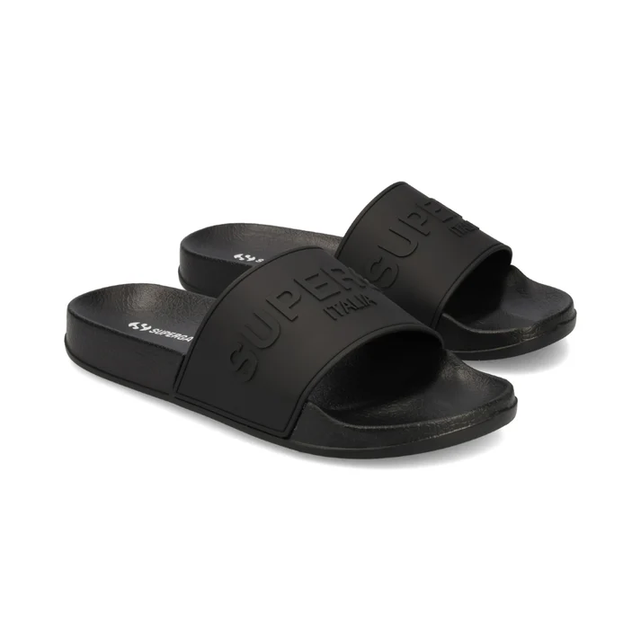 Superga 1908 Slide ladies sandals – Black