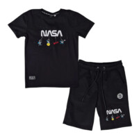 K*7 Francis Boy's 2-piece set – Black