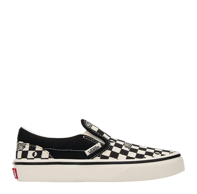 Vans Geo Check Boy's Slip-on Sneakers